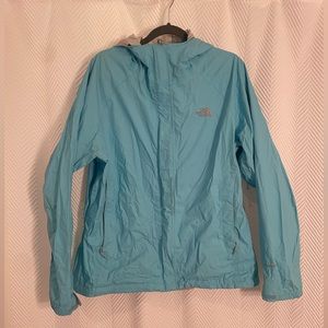 North Face Blue Rain Jacket
